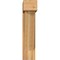 Ekena Millwork Traditional Block Rough Sawn Bracket w/ Offset Brace, Western Red Cedar, 8"W x 28"D x 36"H BKT0806X28X36TRA05RWR - alternate 3